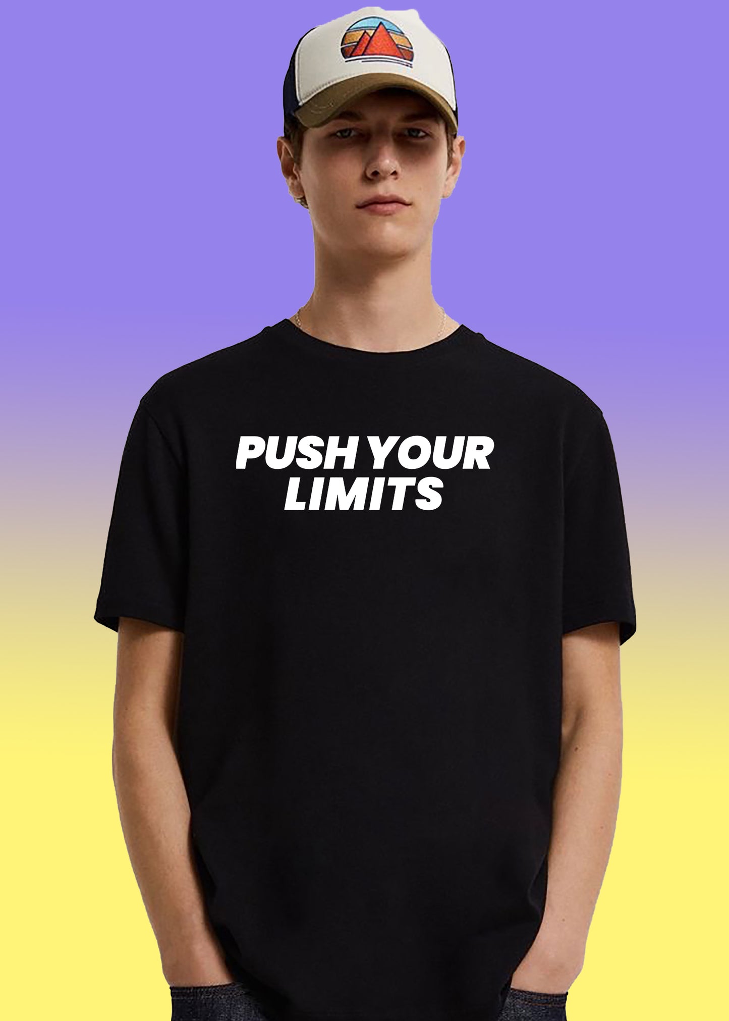 VLAM Push Your Limit Mens Tshirt
