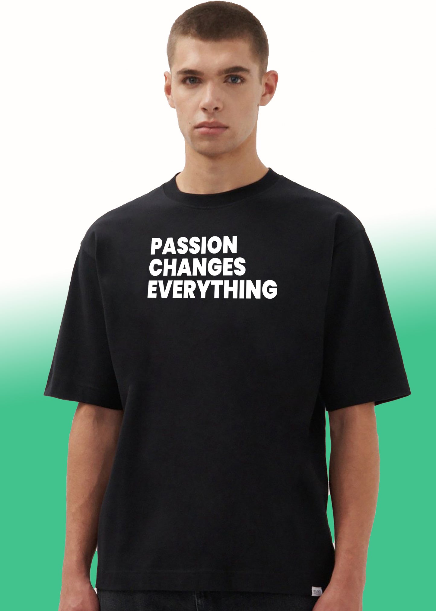 VLAM Passion Changes Everything Mens Tshirt