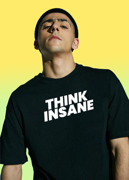VLAM Think Insane Stylish Mens Tshirt