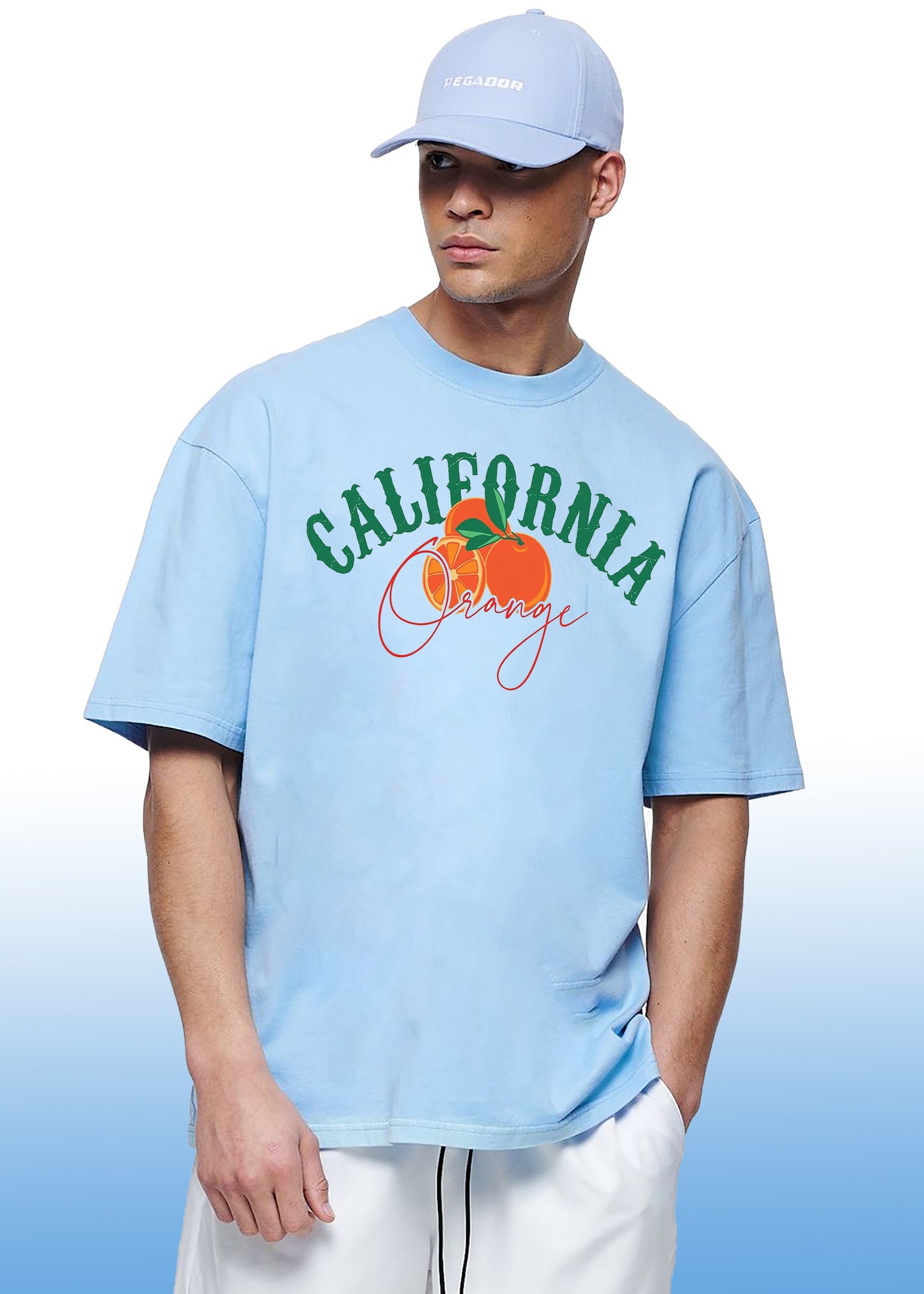 VLAM California Orange Graphic Tshirt