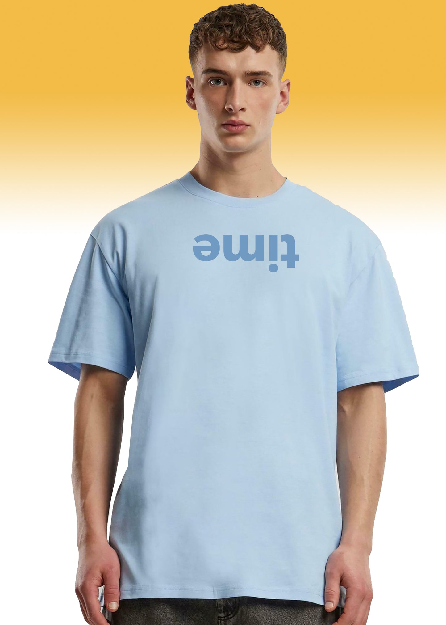 VLAM Minimal Time Print Mens Tshirt