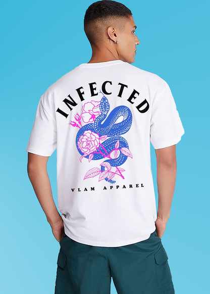 VLAM Infected Back Printed Mens T-shirt