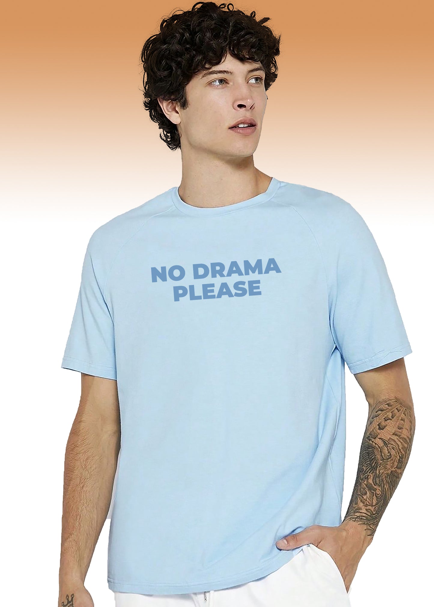 VLAM No Drama Mens Tshirt