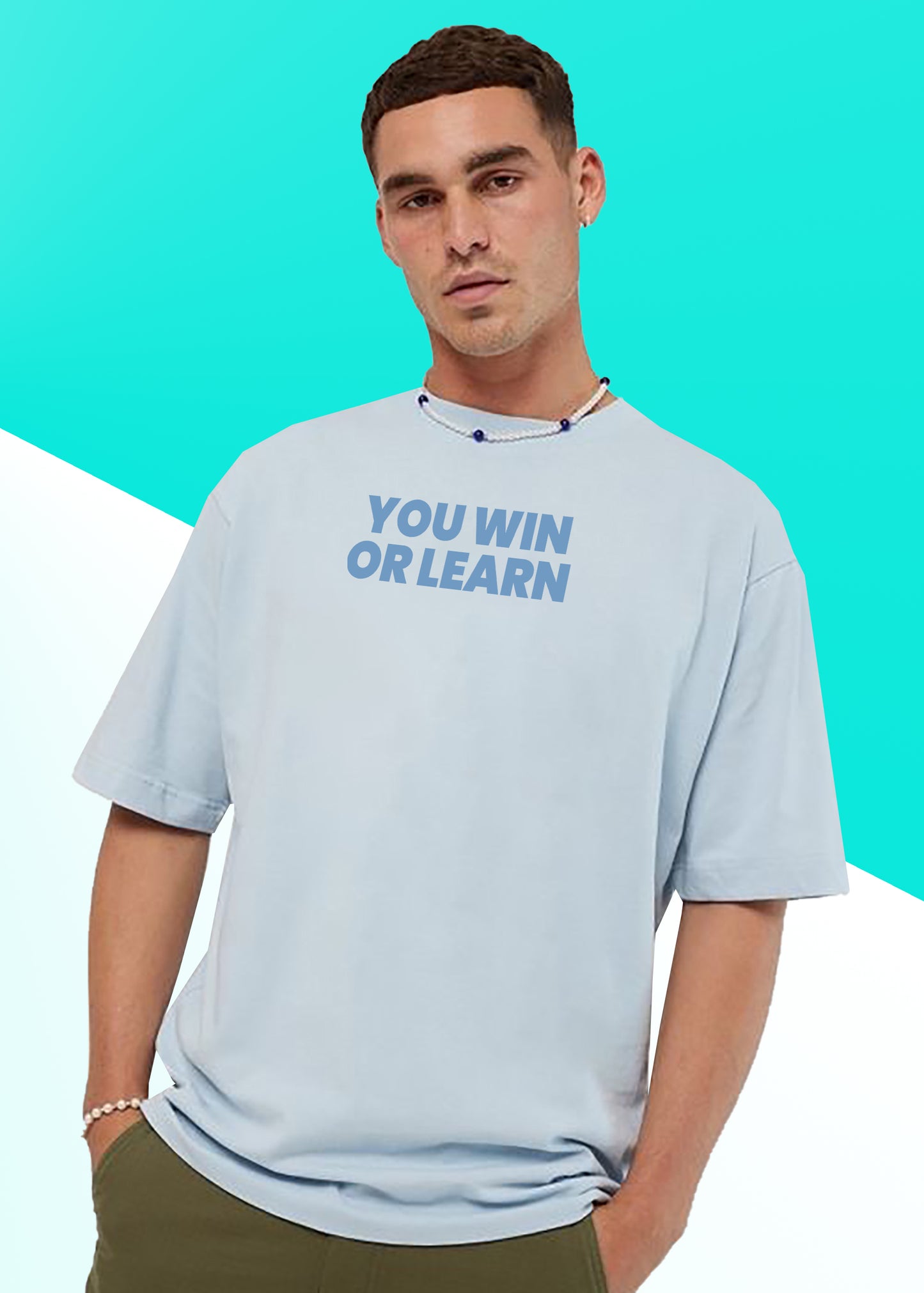 VLAM You Win Or Learn Mens Tshirt