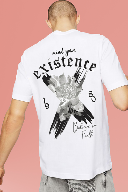 Vlam Believe in Faith Back Printed Tshirt