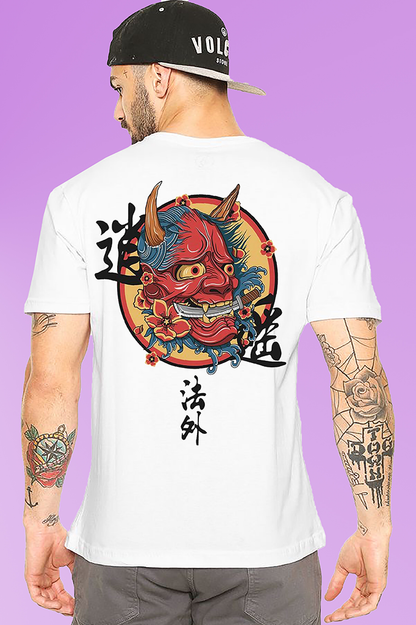 VLAM Beast Dark Art Back Printed Tshirt