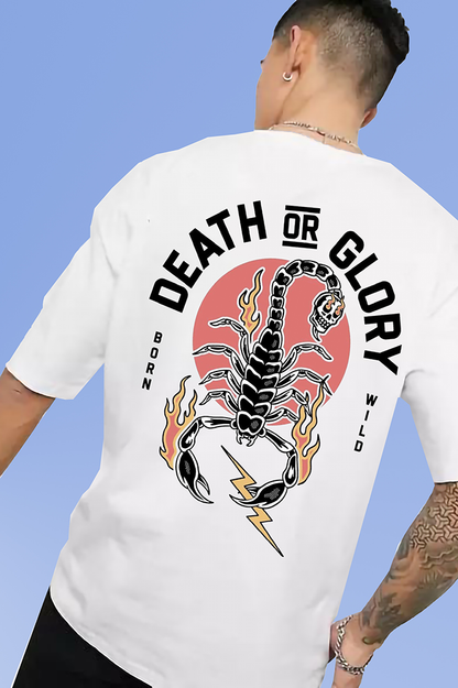 VLAM Death and Glory Back Printed Tshirt