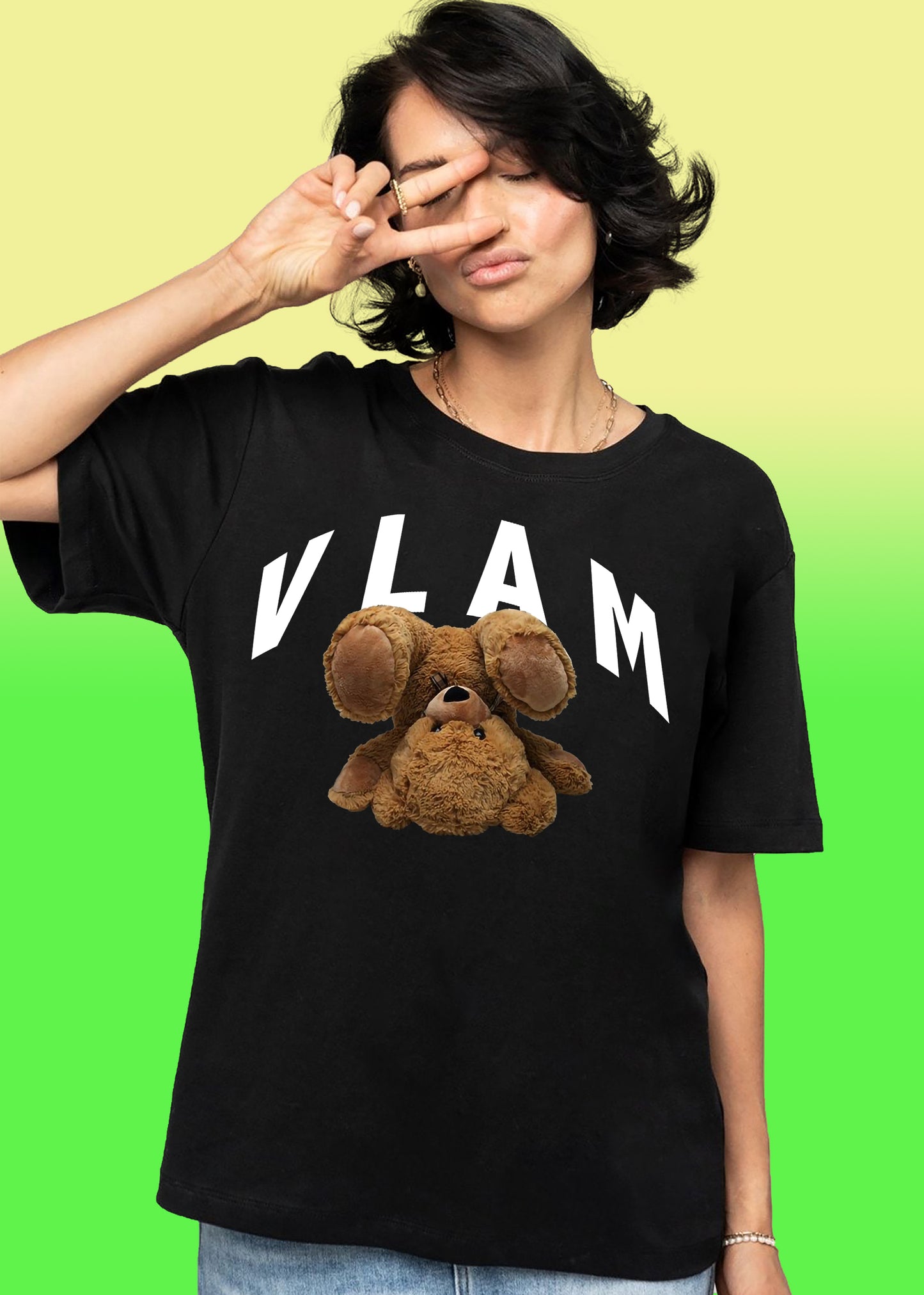 VLAM Bear Unisex Oversized Tshirt