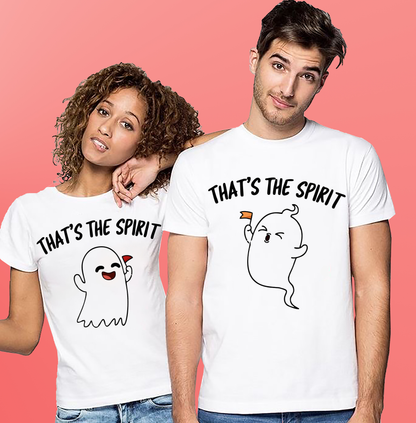 VLAM Thats The Spirit Matching Couple T-shirt (Pack Of 2)