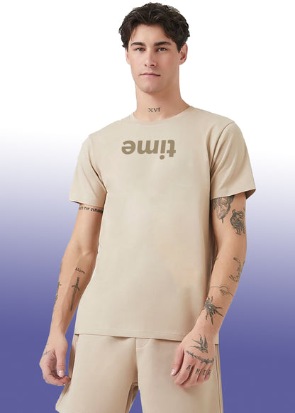 VLAM Minimal Time Print Mens Tshirt