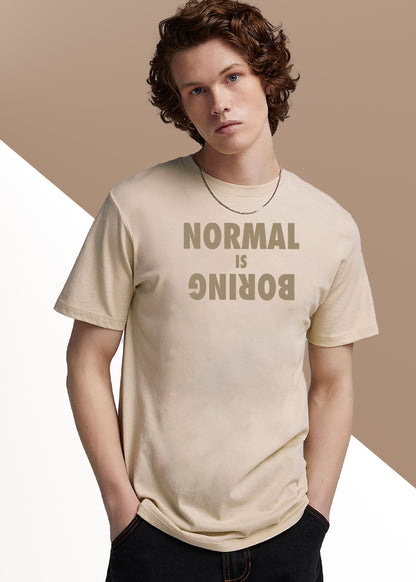 VLAM Normal Is Boring Mens Tshirt