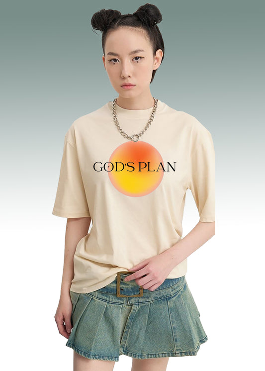 VLAM Gods Plan Graphic Women Tshirt