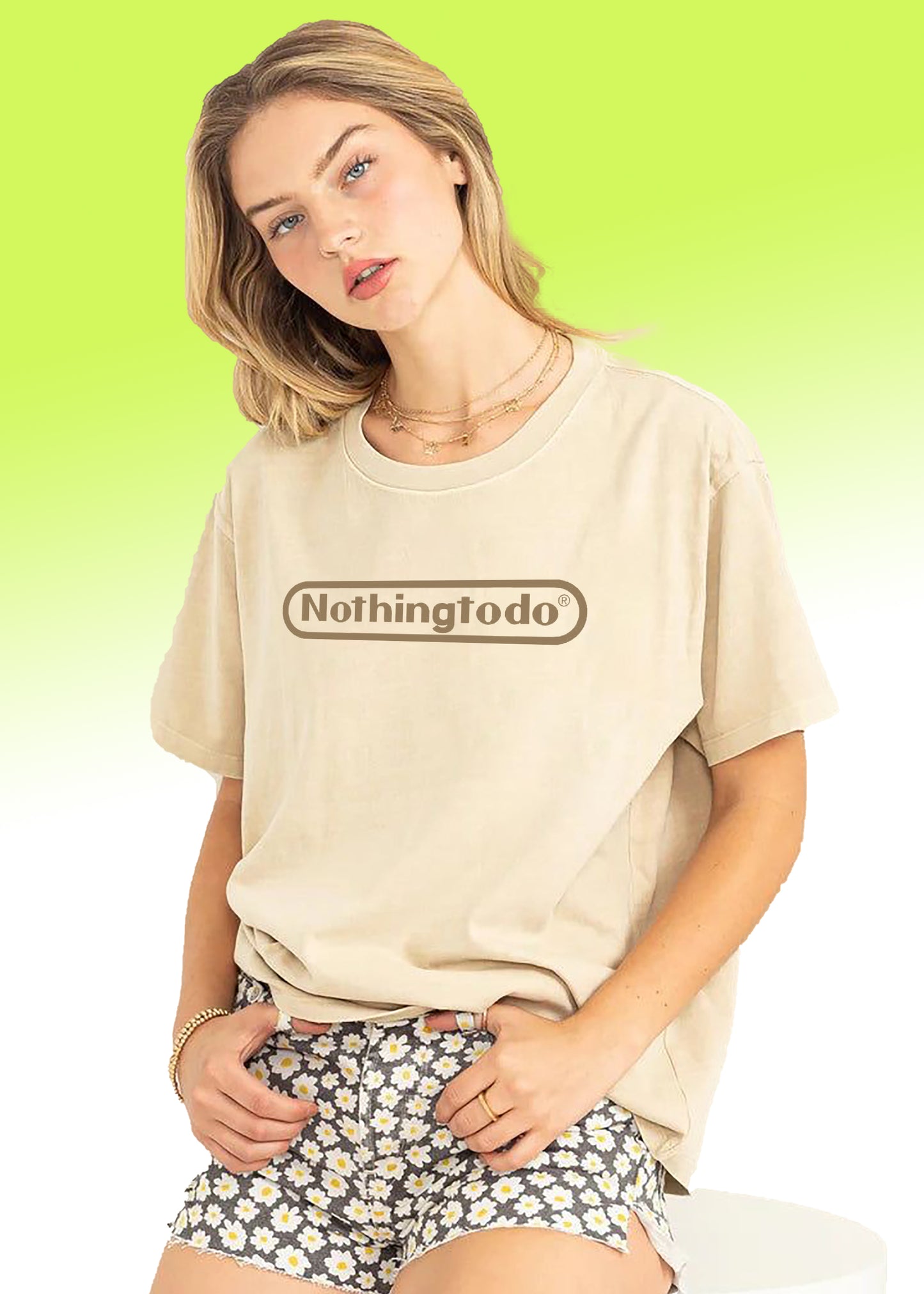 VLAM Nothing To do Women Tshirt