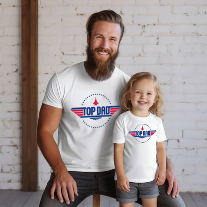 VLAM Top Dad and Daughter Unicorn T-shirt