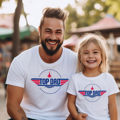 VLAM Top Dad and Daughter Unicorn T-shirt