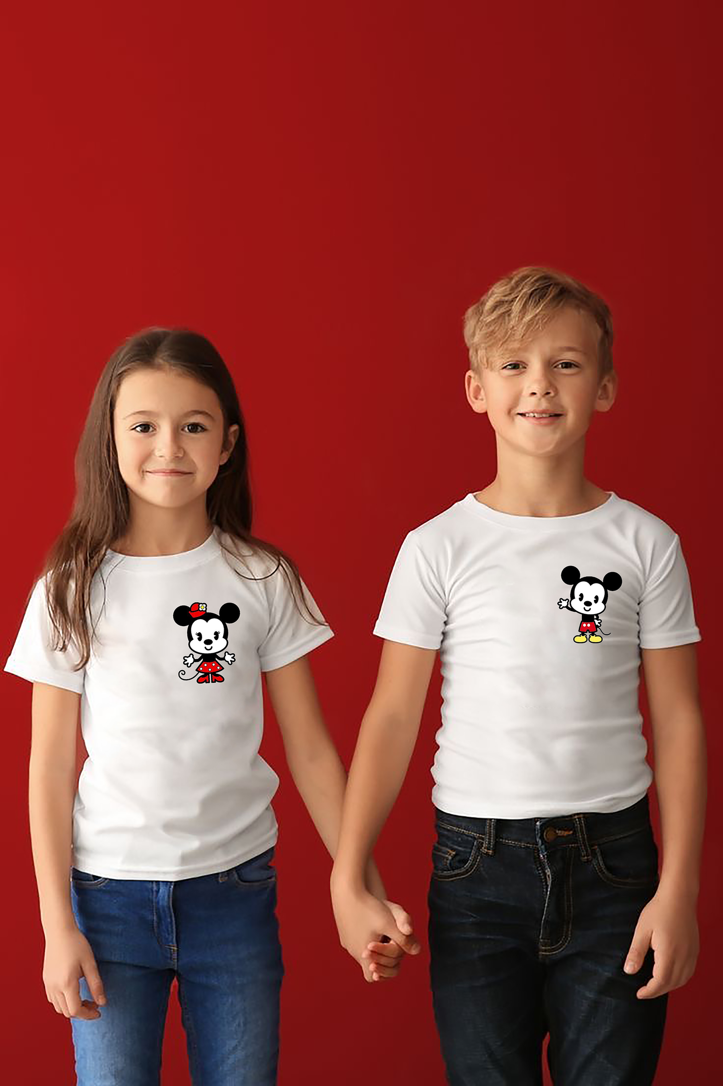 VLAM Cartoon Print Kids Tshirt  (Pack of 2)
