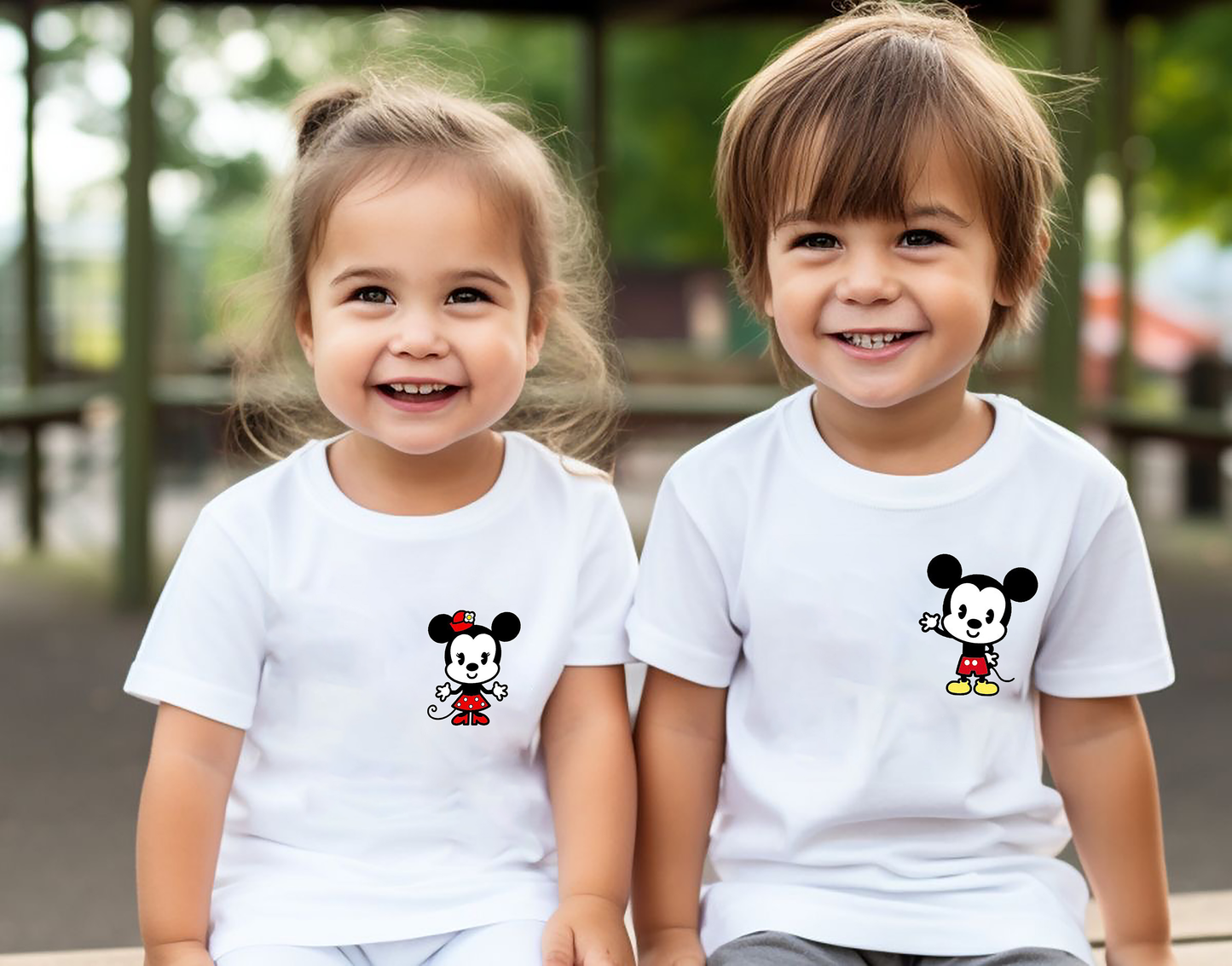 VLAM Cartoon Print Kids Tshirt  (Pack of 2)
