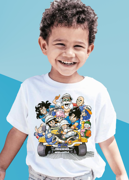 VLAM Anime Cartoon Character Tshirt For Boys