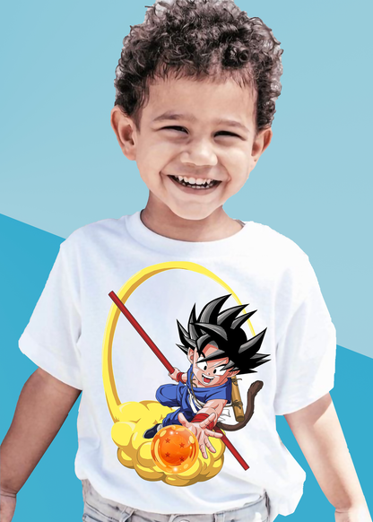 VLAM Goku Anime Tshirt For Boys