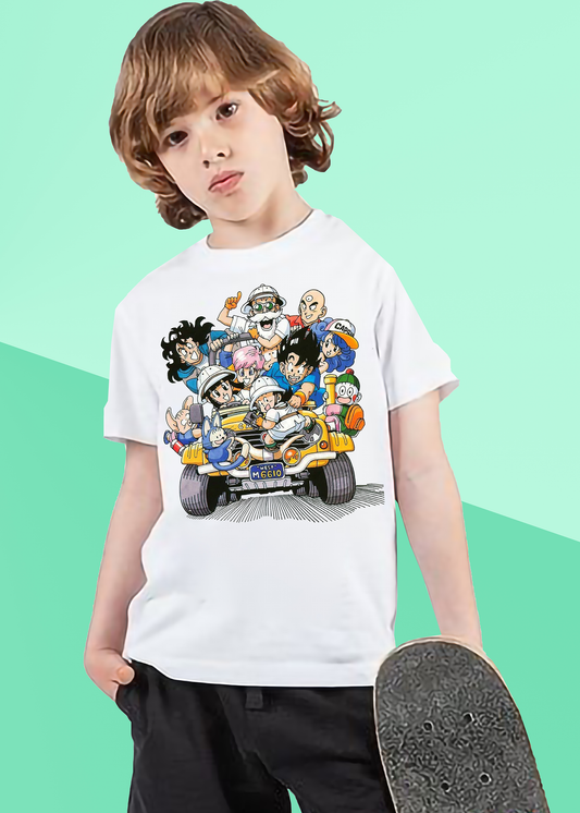 VLAM Anime Cartoon Character Tshirt For Boys