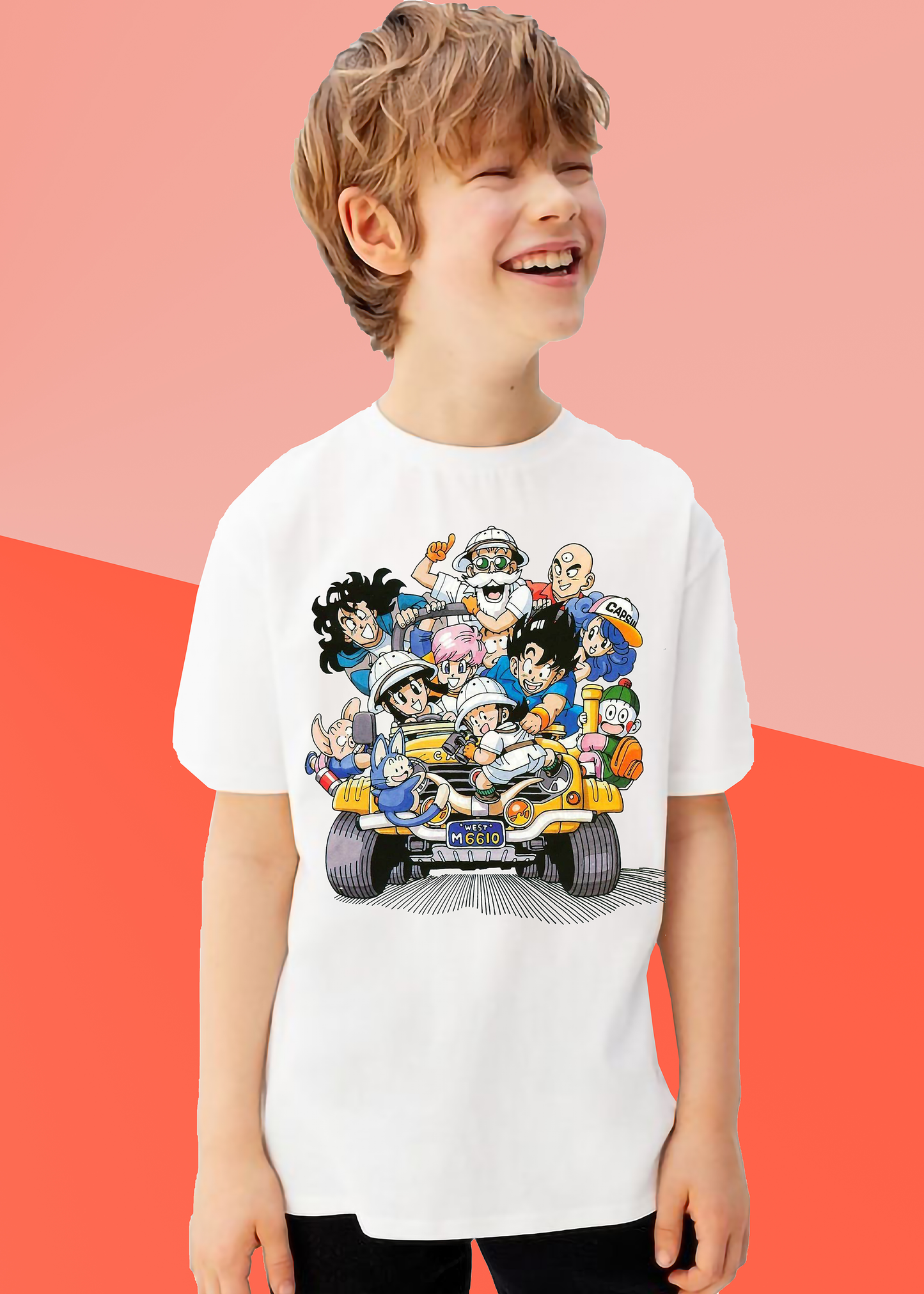 VLAM Anime Cartoon Character Tshirt For Boys