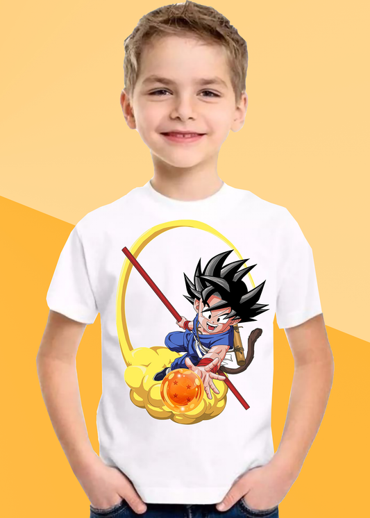 VLAM Goku Anime Tshirt For Boys