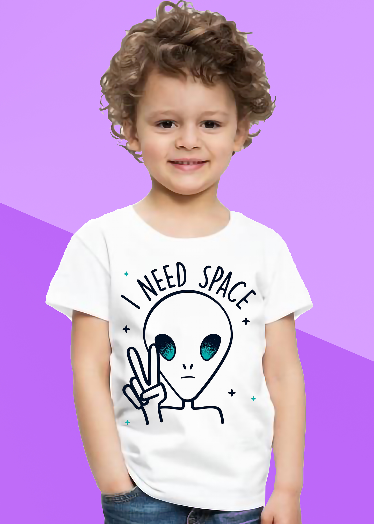 VLAM I need Space Boys Alien Tshirt