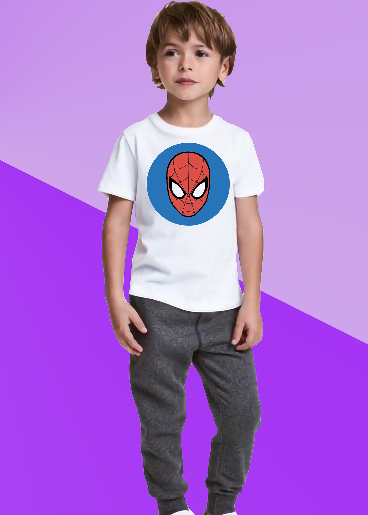 VLAM Spiderman Tshirt For Boys