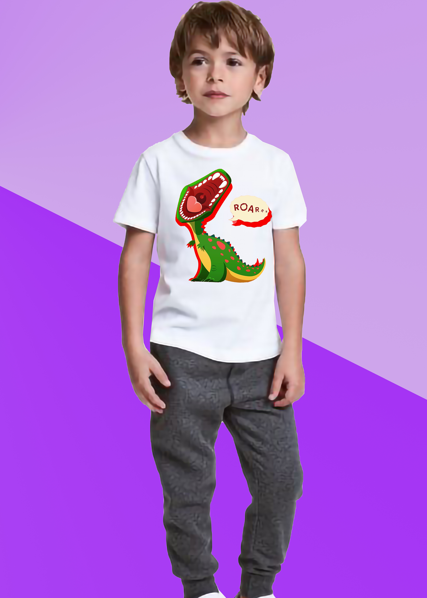 VLAM Dinosaur Roar Boys Graphic Tshirt