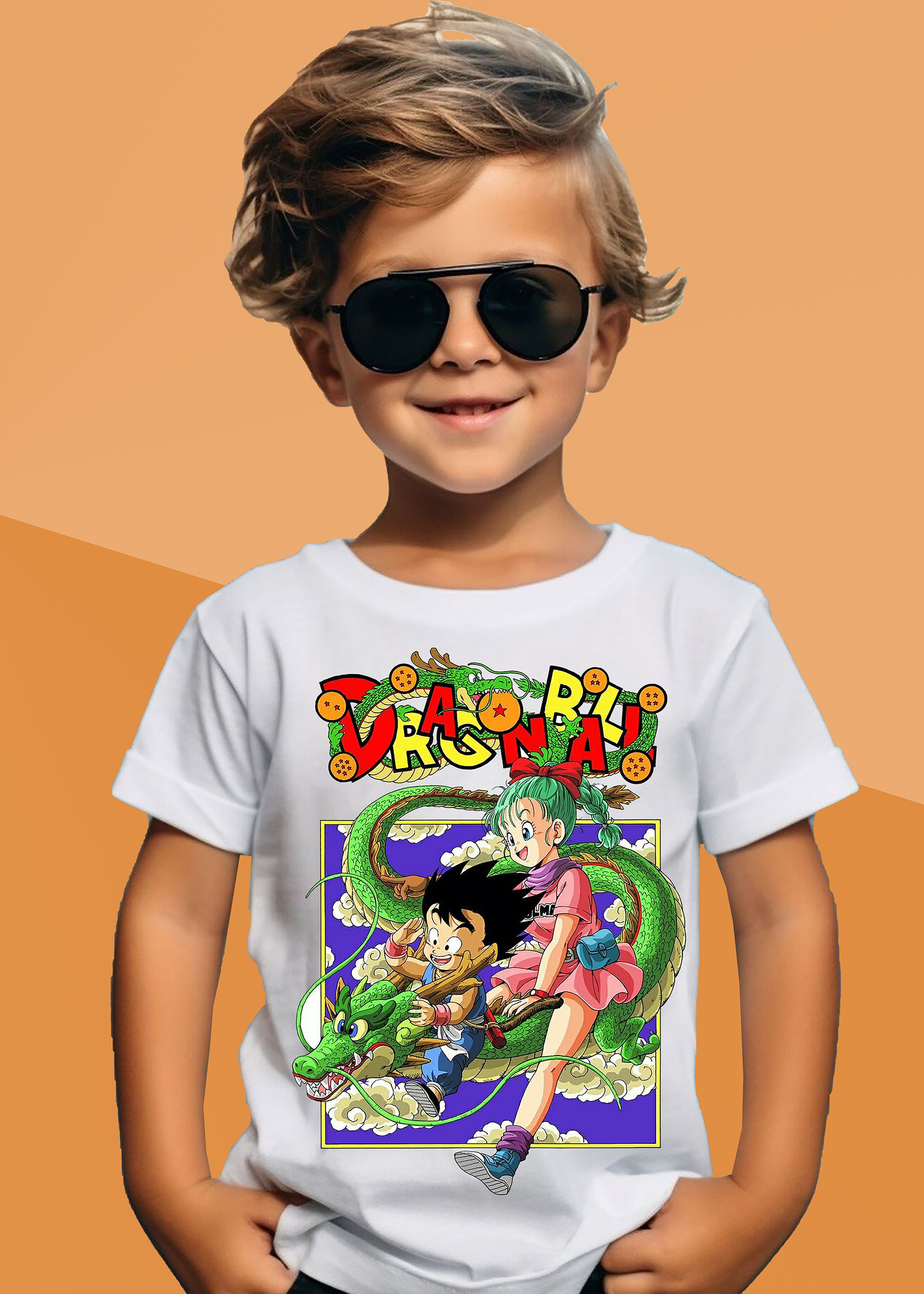 VLAM Dragon Ball Z Boys Anime Tshirt