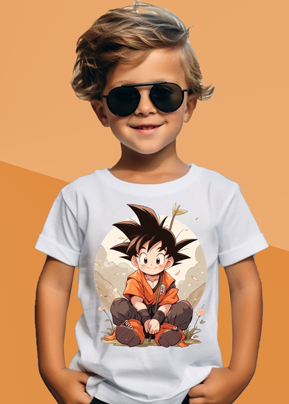 VLAM Goku Cartoon Tshirt For Boys