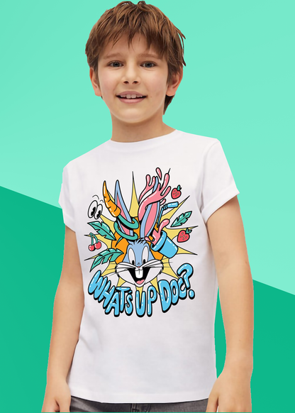 VLAM Funny Bunny Boys Cartoon Tshirt
