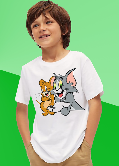 VLAM Boys Tom and Jerry Cartoon Tshirt