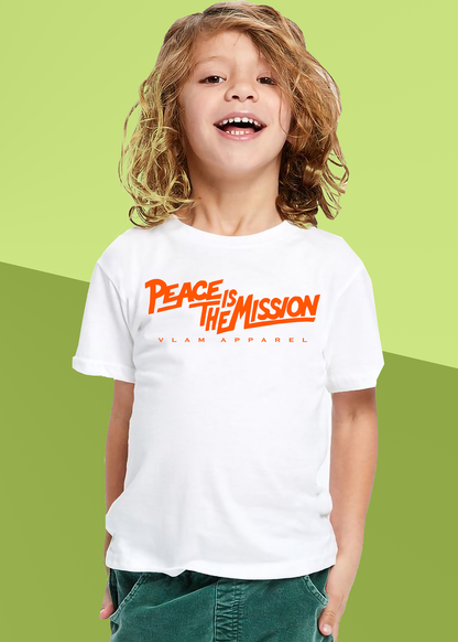 VLAM Peace Is The Mission Boys Tshirt