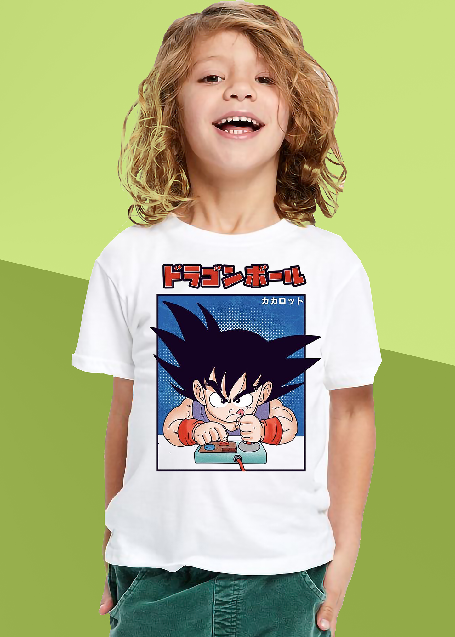 VLAM  Anime Goku Tshirt For Boys