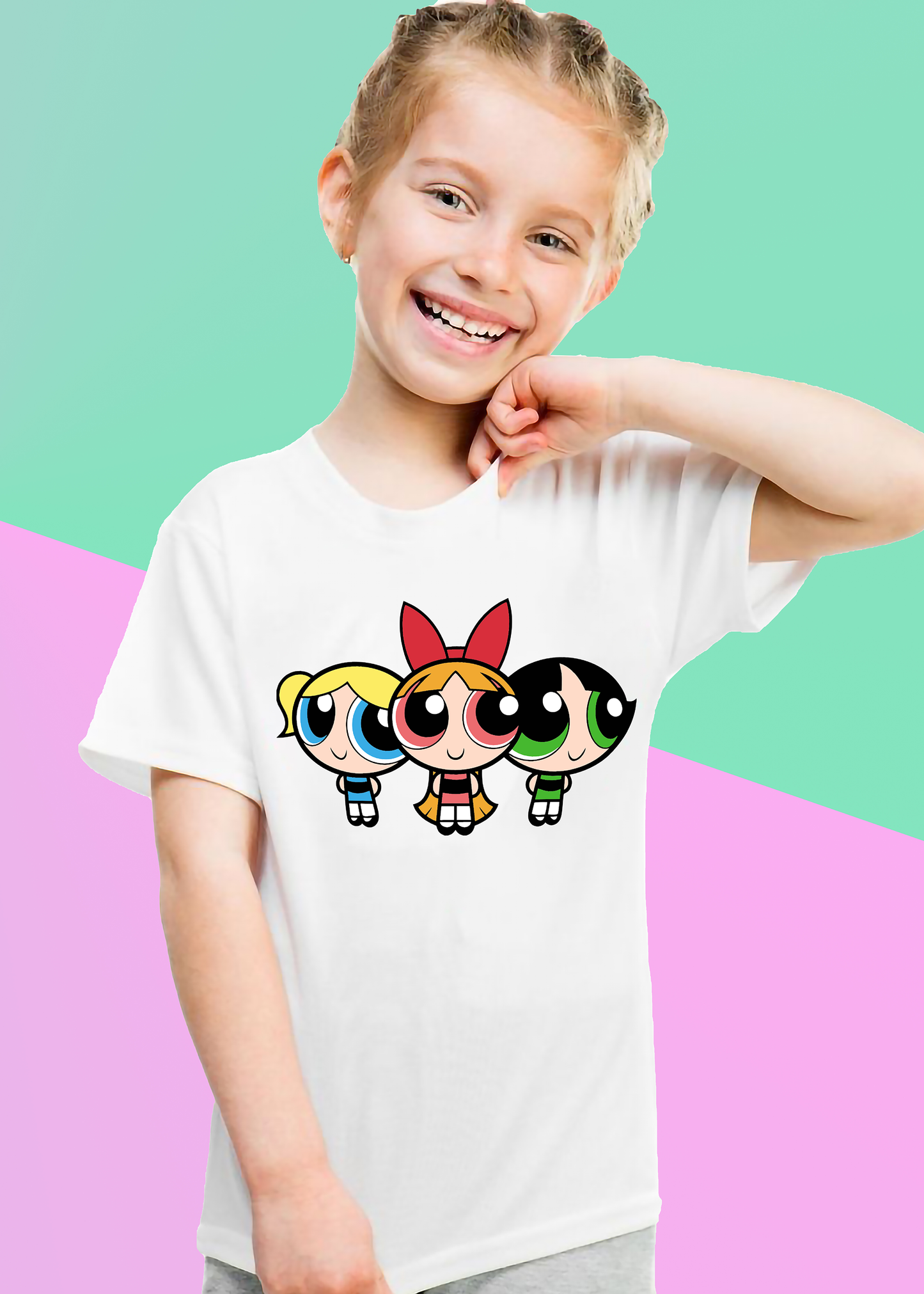 VLAM Powerpuff Girls Cartoon Tshirt