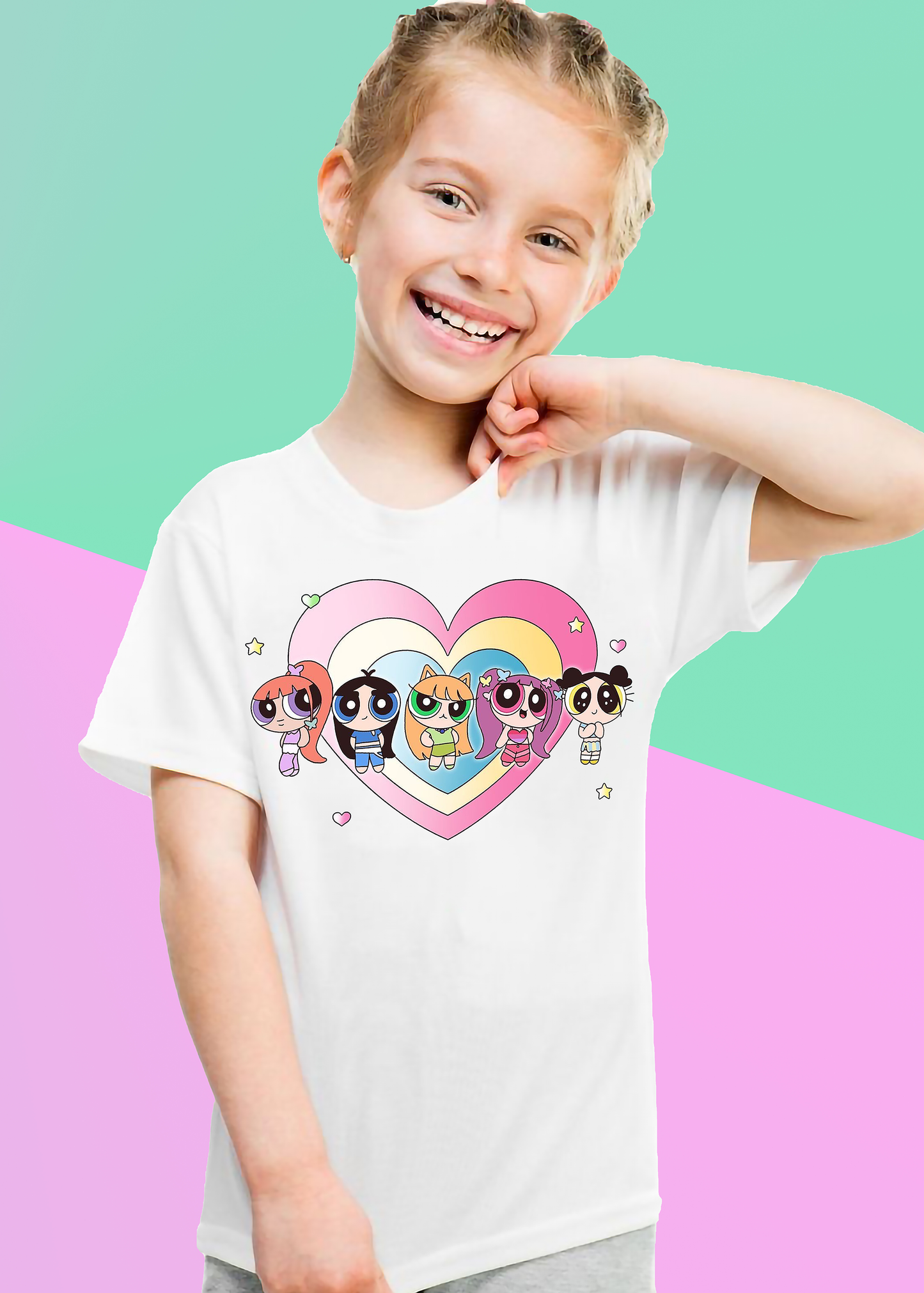 VLAM Powerpuff Girls Cartoon Tshirt