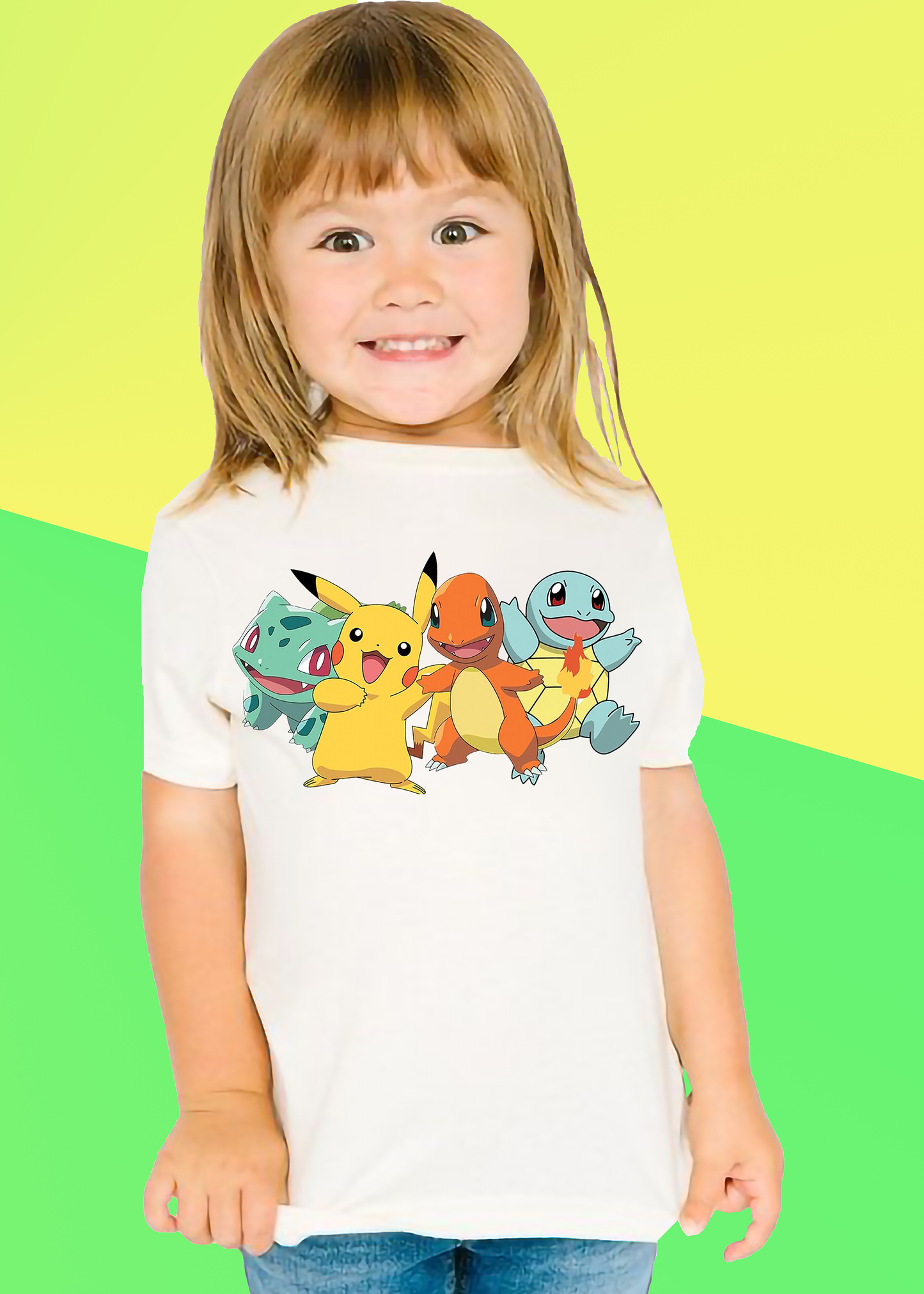 VLAM Pokemon Tshirt For Girls