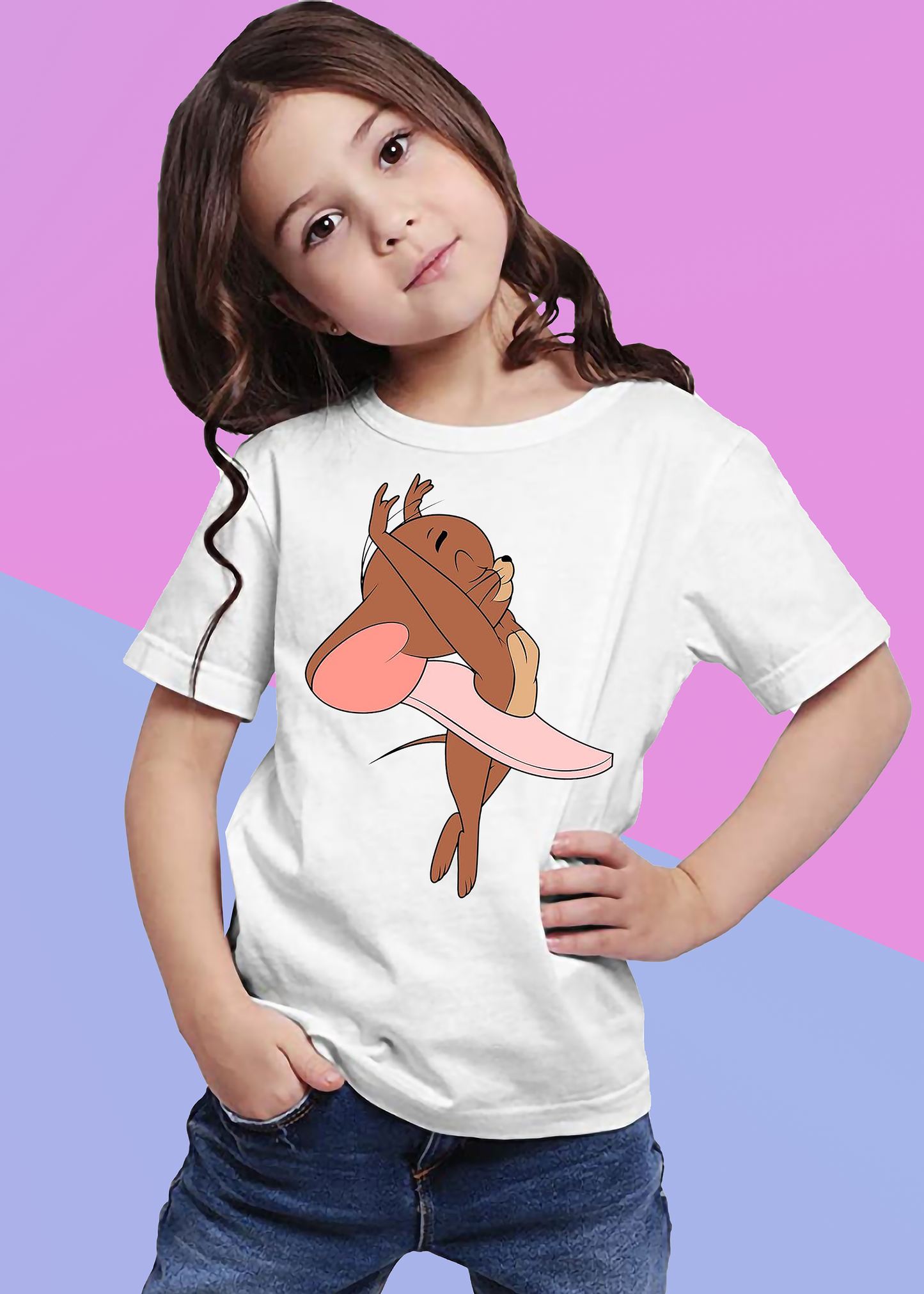VLAM Ballerina Jerry Tshirt for Girls