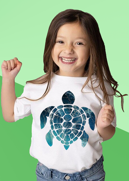 VLAM Girls Turtle Print Tshirt