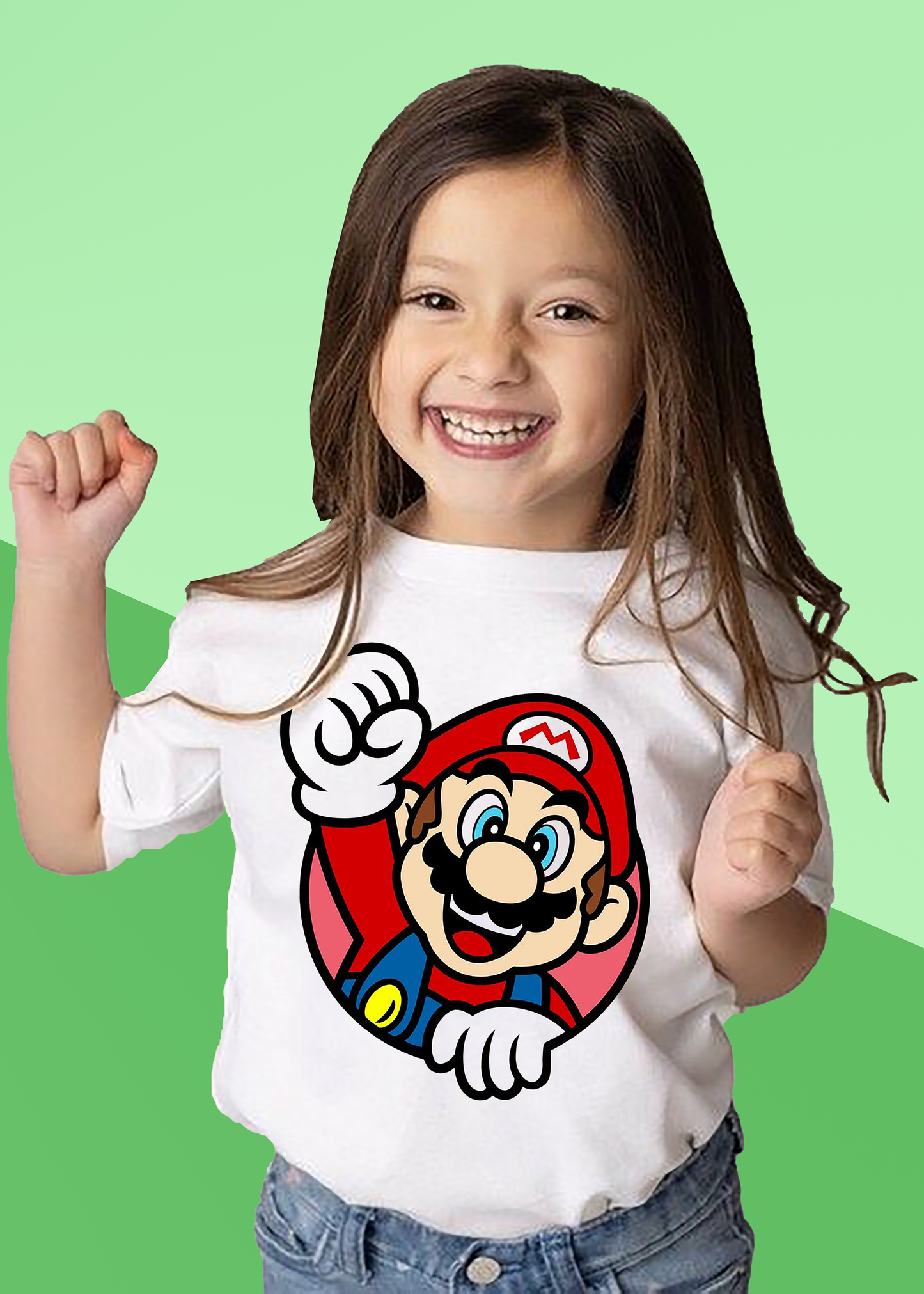 VLAM Super Mario Girls Tshirt