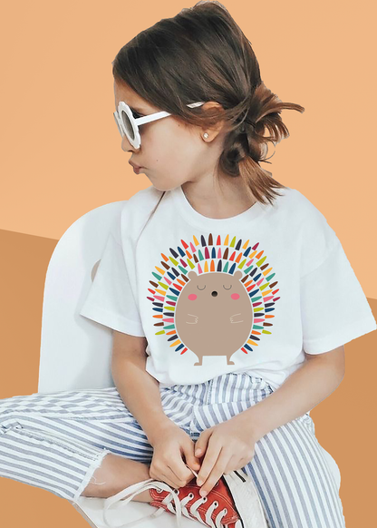 VLAM Mouse Art Cartoon Tshirt For Girls