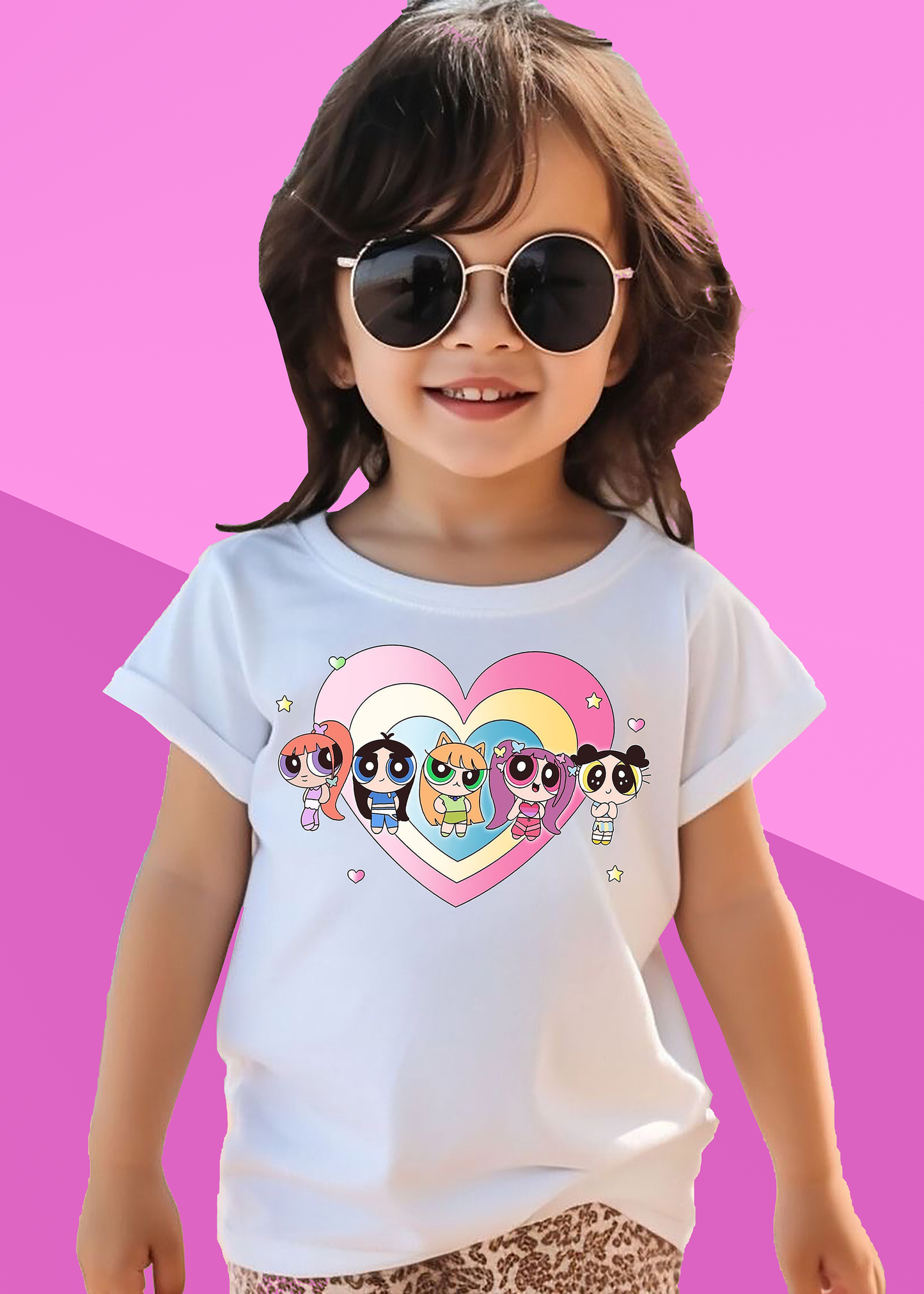VLAM Powerpuff Girls Cartoon Tshirt
