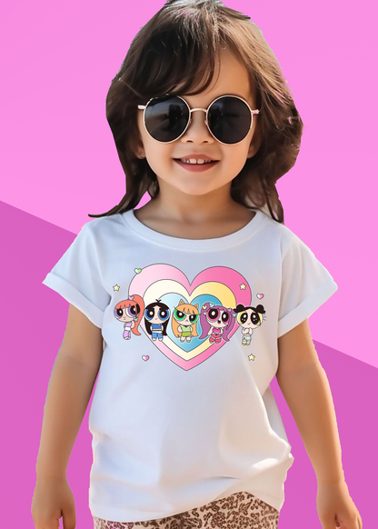 VLAM Powerpuff Girls Cartoon Tshirt
