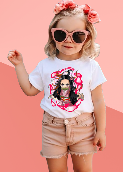 VLAM Red Anime Girls Tshirt