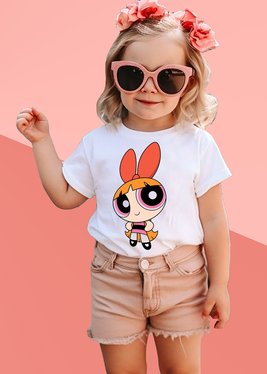 VLAM Blossom Powerpuff Tshirt For Girls