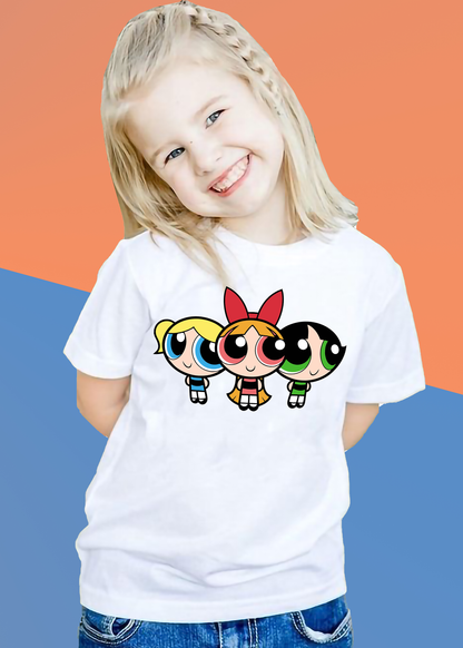 VLAM Powerpuff Girls Cartoon Tshirt