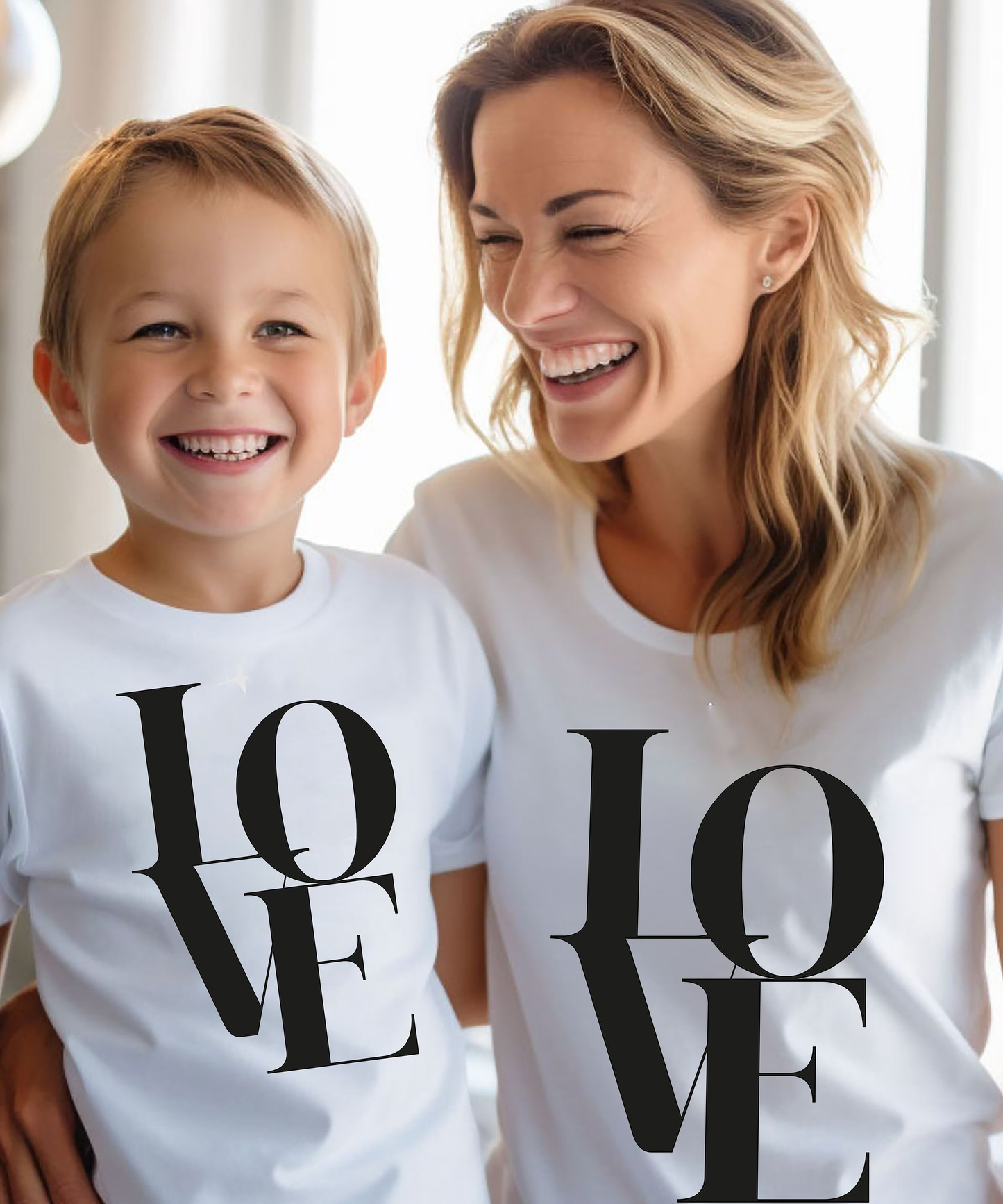 VLAM Mom and Son Love T-shirt