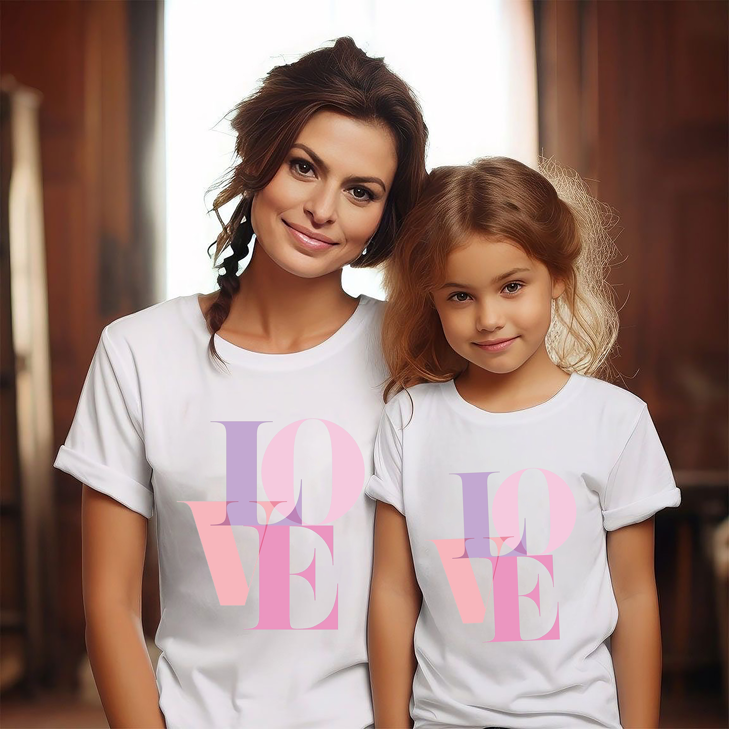 VLAM Mom Daughter Love Tshirt