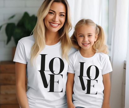 VLAM Mom Daughter Love Tshirt